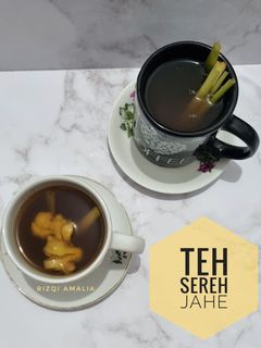 Foto resep Teh Sereh Jahe