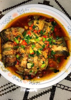 Foto resep Terong isi tumis pedas