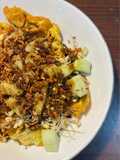 Telur Dadar Siram Bumbu Kacang Petis