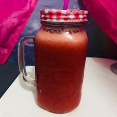 A picture of Watermelon drink.