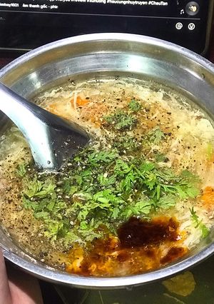 Hình của món Súp gà.