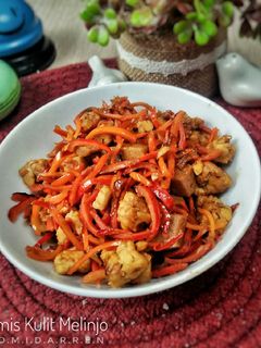 Foto resep Tumis Kulit Melinjo