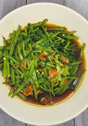 Foto resep Tumis Kangkung Saos Tiram