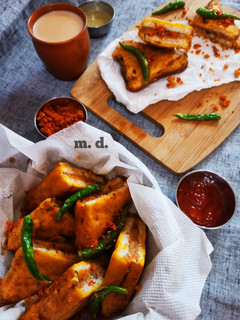 ब्रेड पकोड़ा (Bread pakoda recipe in Hindi) रेसिपी मुख्य फोटो