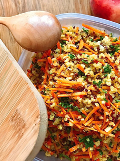Hình của món 🌱 Diêm Mạch Trộn Cà Ri (Quinoa Curry Salad) Healthy.