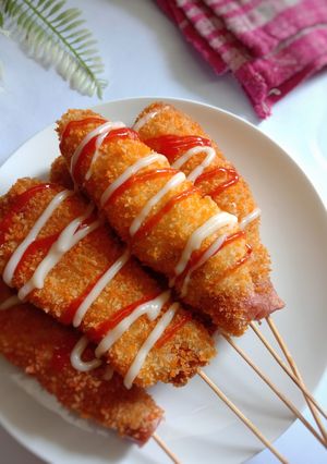 Foto resep Corndog Sosis