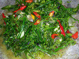 Oseng Sayur Pakis Sederhana