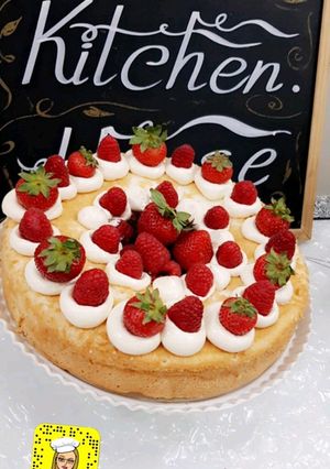صورة لوصفة انجيل فود كيك Angel food cake