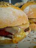 Hamburguesa Casera con Pan Artesanal!!🎅🍻