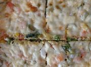 Una foto de souffle de cebolla y queso