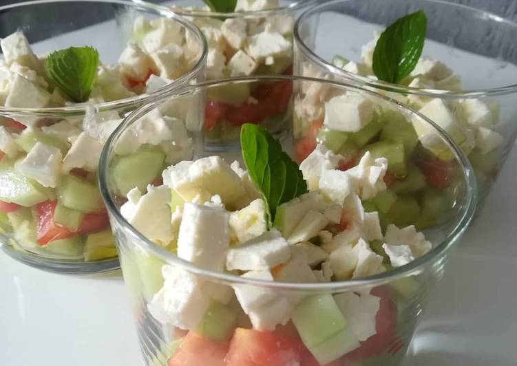 Salade en verrine 😍