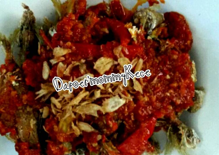 Resep Ikan selar balado Anti Gagal