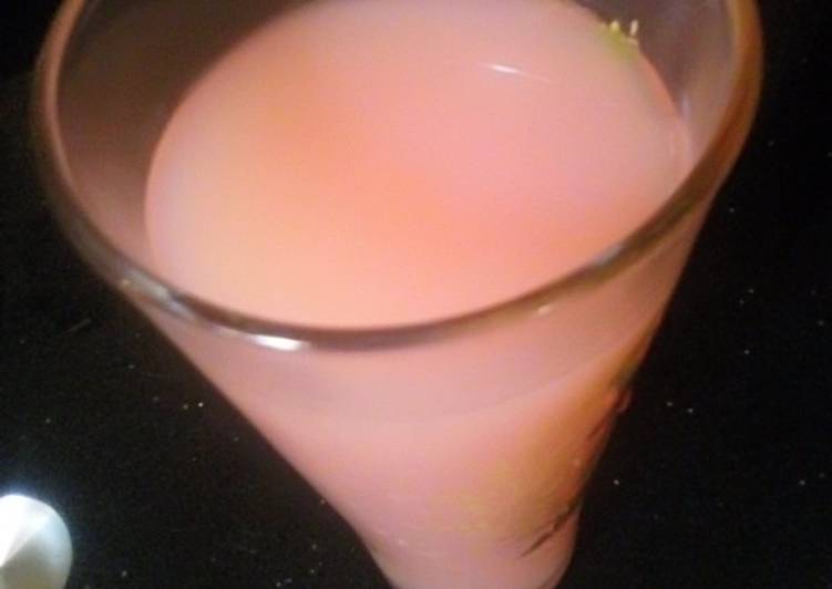 Steps to Prepare Speedy Orange/Watermelon juice