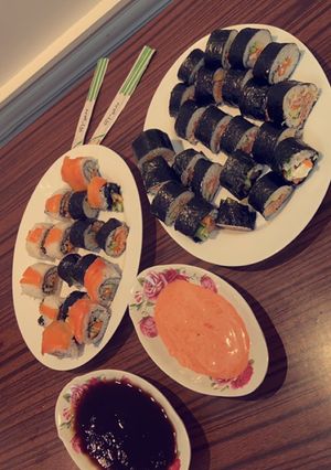 صورة لوصفة السوشى ❤️❤️