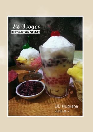 Foto resep Es Doger berSantan Sehat