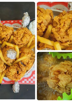 صورة لوصفة كنتاكي🍗 دجاج منزلي ولا أطيب