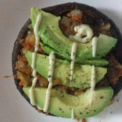 A picture of Roasted Portabello Mushroom.