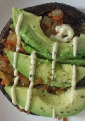 A picture of Roasted Portabello Mushroom.
