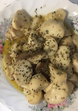 奶油杏鮑菇 的食譜成品照片