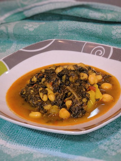 Una foto de Potaje de espinacas al estilo de mi madre