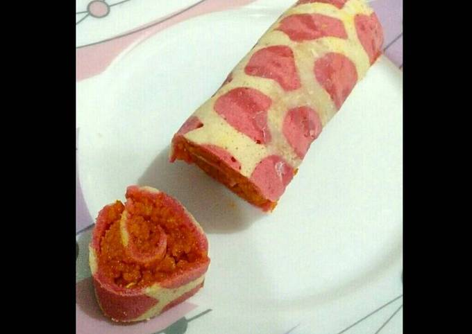 Moti choor Swiss roll (egg less)