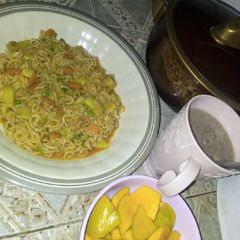 A picture of Vegetable indomie.