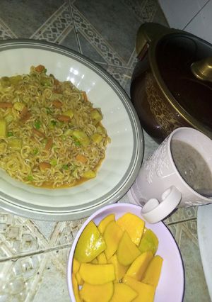 A picture of Vegetable indomie.