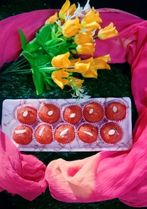 গাজরের লাড্ডু (gajar ladoo recipe in Bengali) রেসিপির প্রধান ছবি