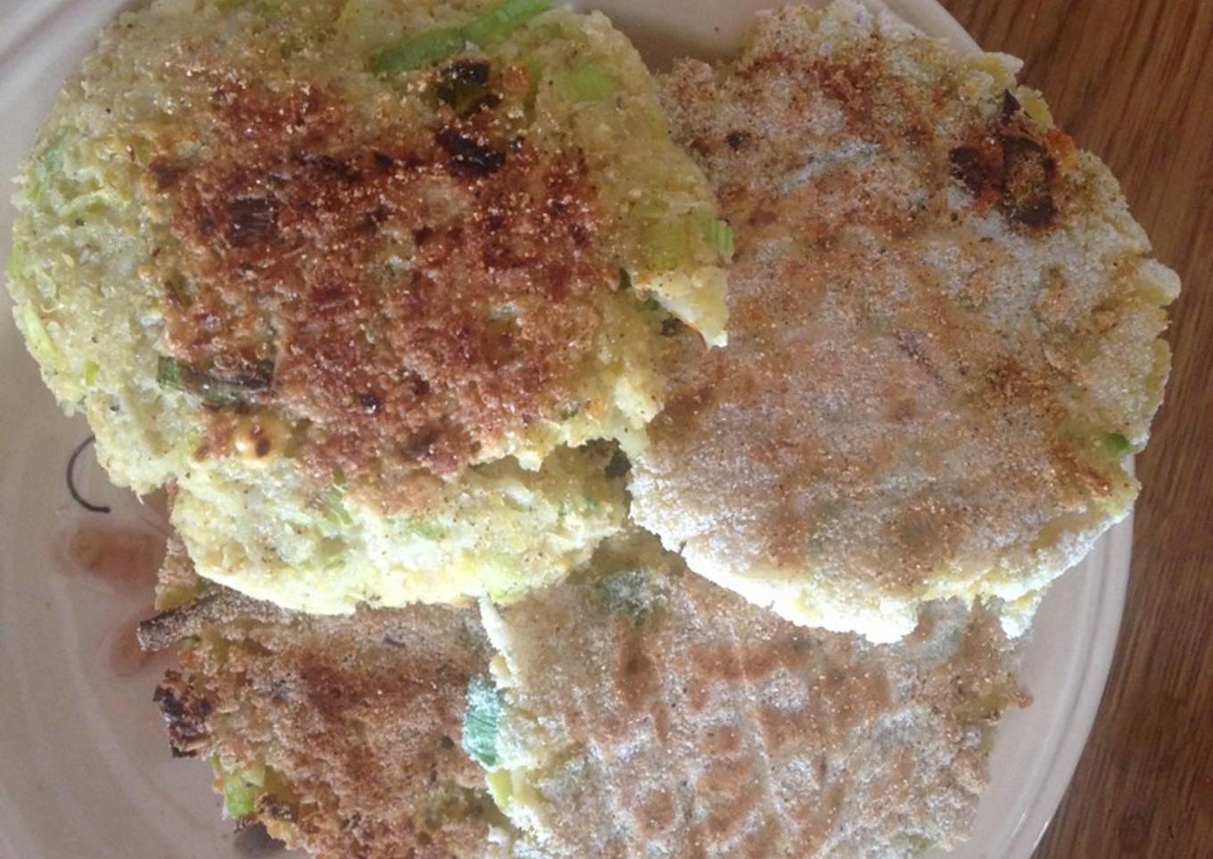 Hamburguesas de garbanzos y quinoa