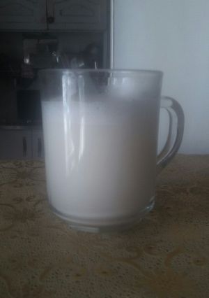 عکسی از دستور شیر بادام