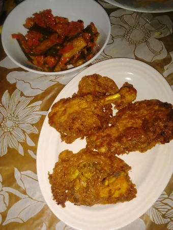 Cara Gampang Menyiapkan Resep Ayam goreng lapis telur yang Uenak Anti Ribet, Lezat Sekali