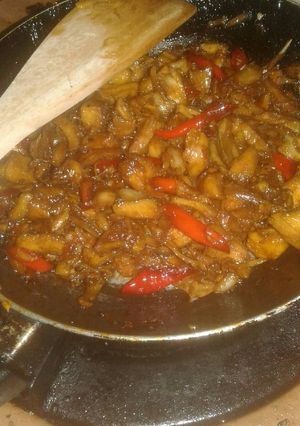 Foto resep Ayam lada hitam