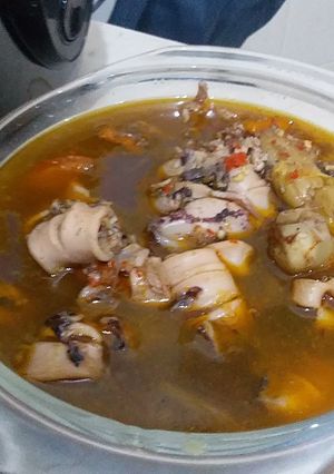 Foto resep Cumi basah simple ala ibuLuRah