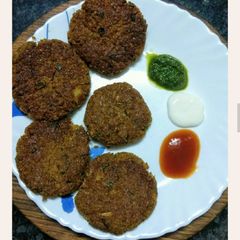 A picture of Soya cutlets.