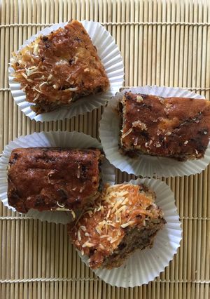 Foto resep Eggless Banana Cake