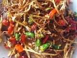 Ikan bawal goreng halia/jahe by lely