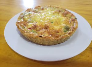 Una foto de Tarta o quiche con corteza de papa
