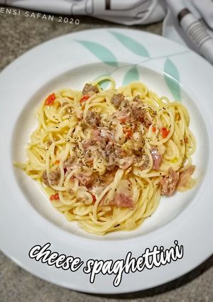 Foto resep Cheese Spaghettini