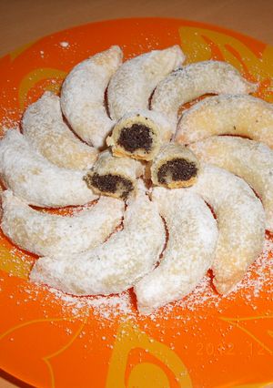 Mákos hókifli recept fotója