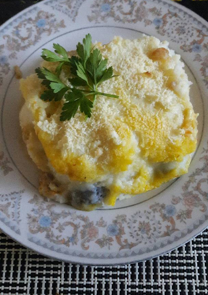 Una foto de Pastel de papa (con puré de caja)