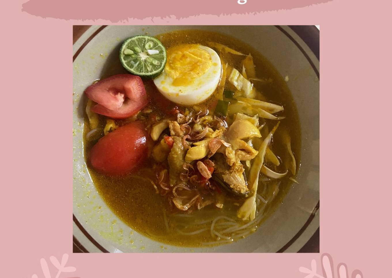 Soto Lamongan Simple