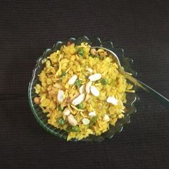 A picture of Veg Poha.