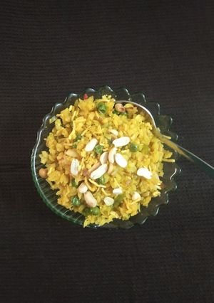 A picture of Veg Poha.