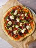 Super Easy Flat Bread Pizza