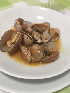 Una foto de Almejas a la marinera#galiza #diadapatria