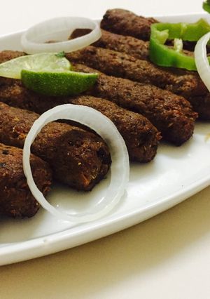 A picture of Kofta Baked in the Oven.