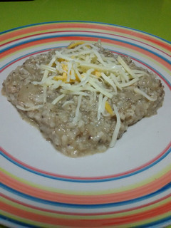 Una foto de Risotto de champiñones con thermomix