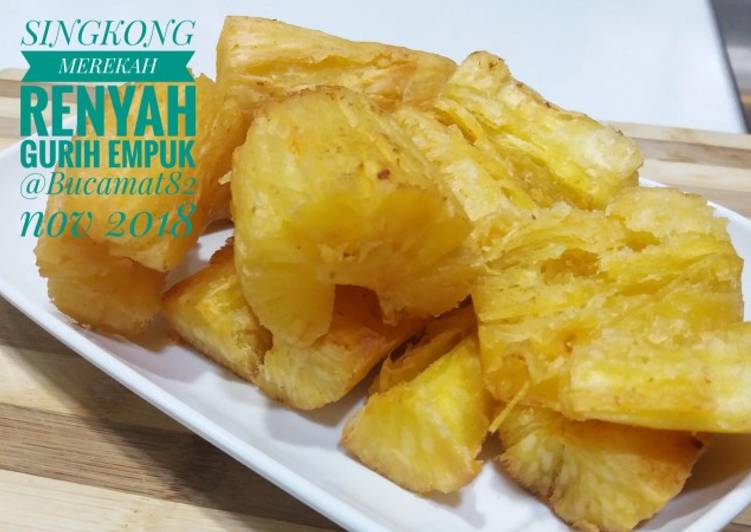 Resep Singkong Merekah Crispy Oleh Bucamat82 Channel Cookpad