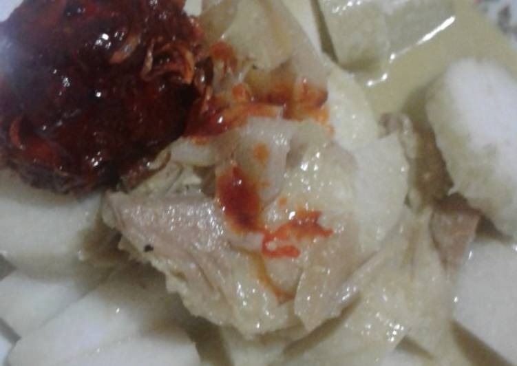 Lontong khas banjar