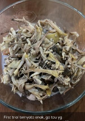 Foto resep Tumis teri jantung pisang 🍌